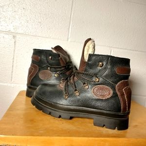 Made in Canada winter waterproof boots with wool interior